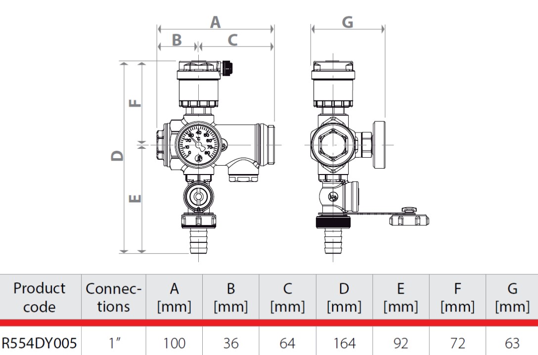 R554Dy005 dimensiuni | Instal.ro