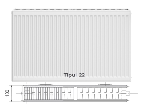 RADIATOR KORADO 22K600/ 400