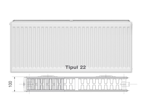 RADIATOR KORADO 22K400/ 400