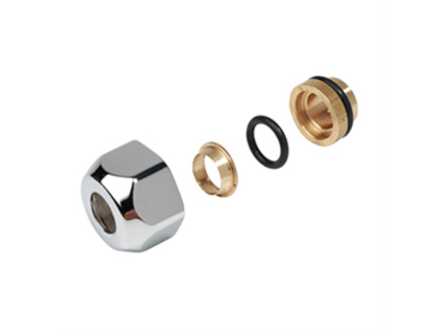 ADAPTOR TEAVA CUPRU 16 X 15 CROMAT 1