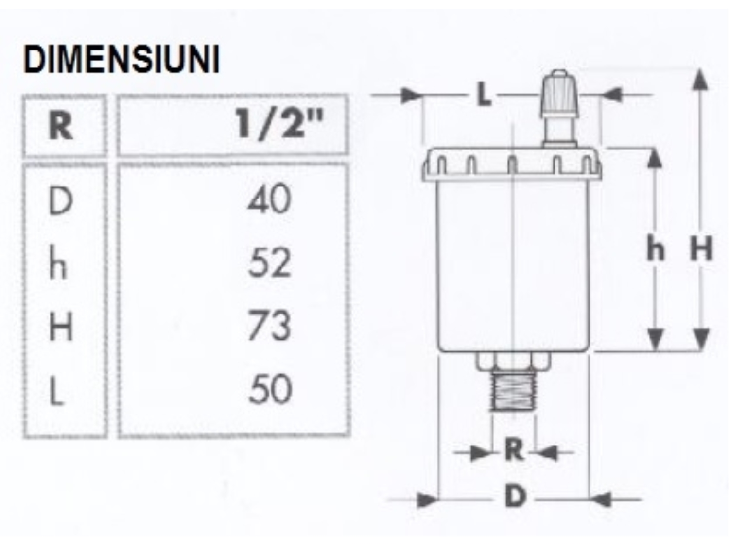AERISITOR AUTOMAT SOLAR 1/2 - 180 C 2