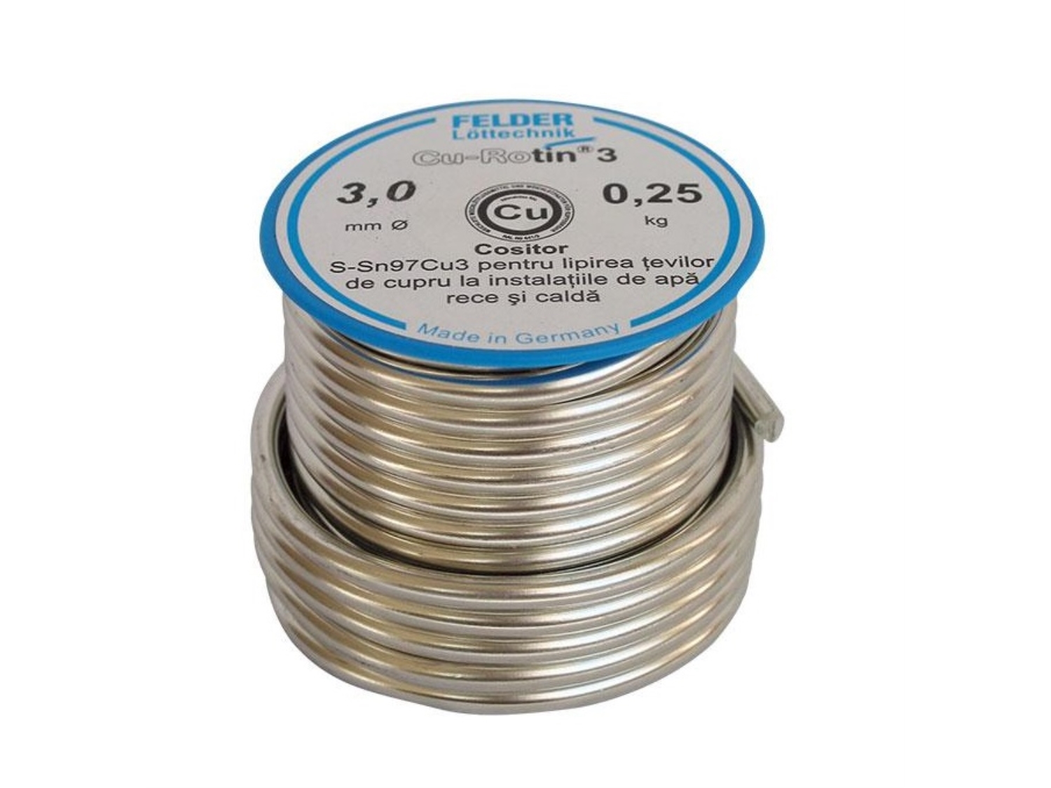 ALIAJ DE LIPIRE MOALE FELDER S-SN97CU3 - 3 MM - 250 GR 1