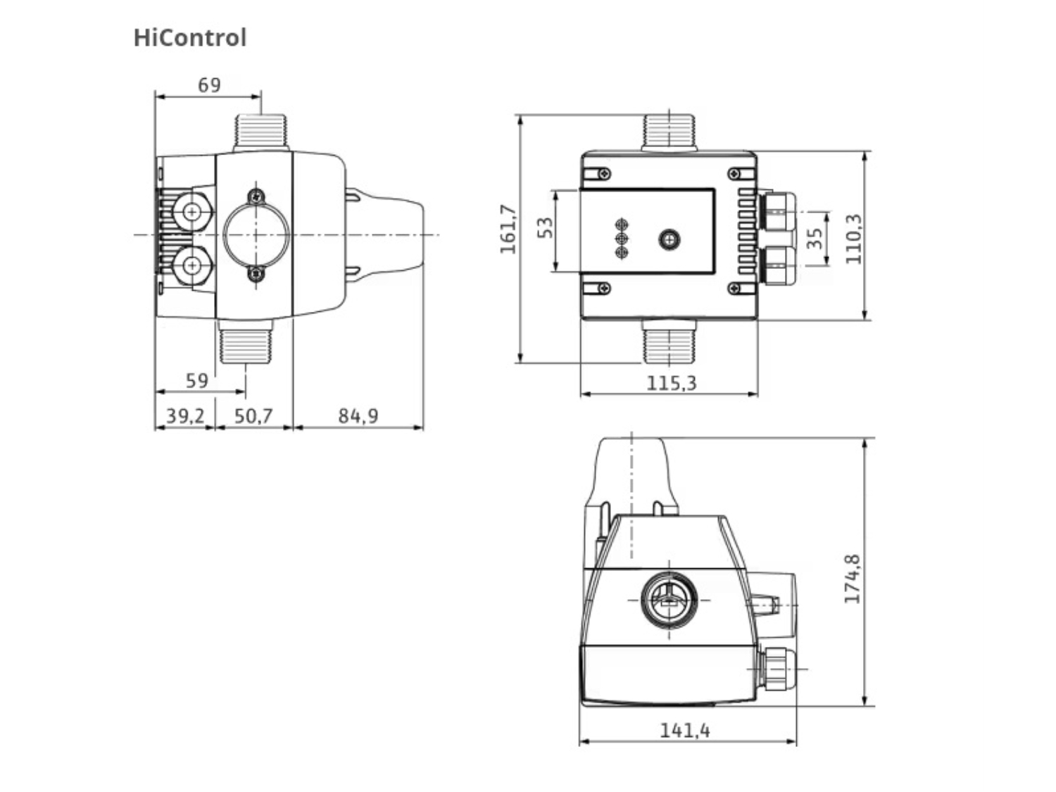 AUTOMATIZARE WILO HI CONTROL 1 2