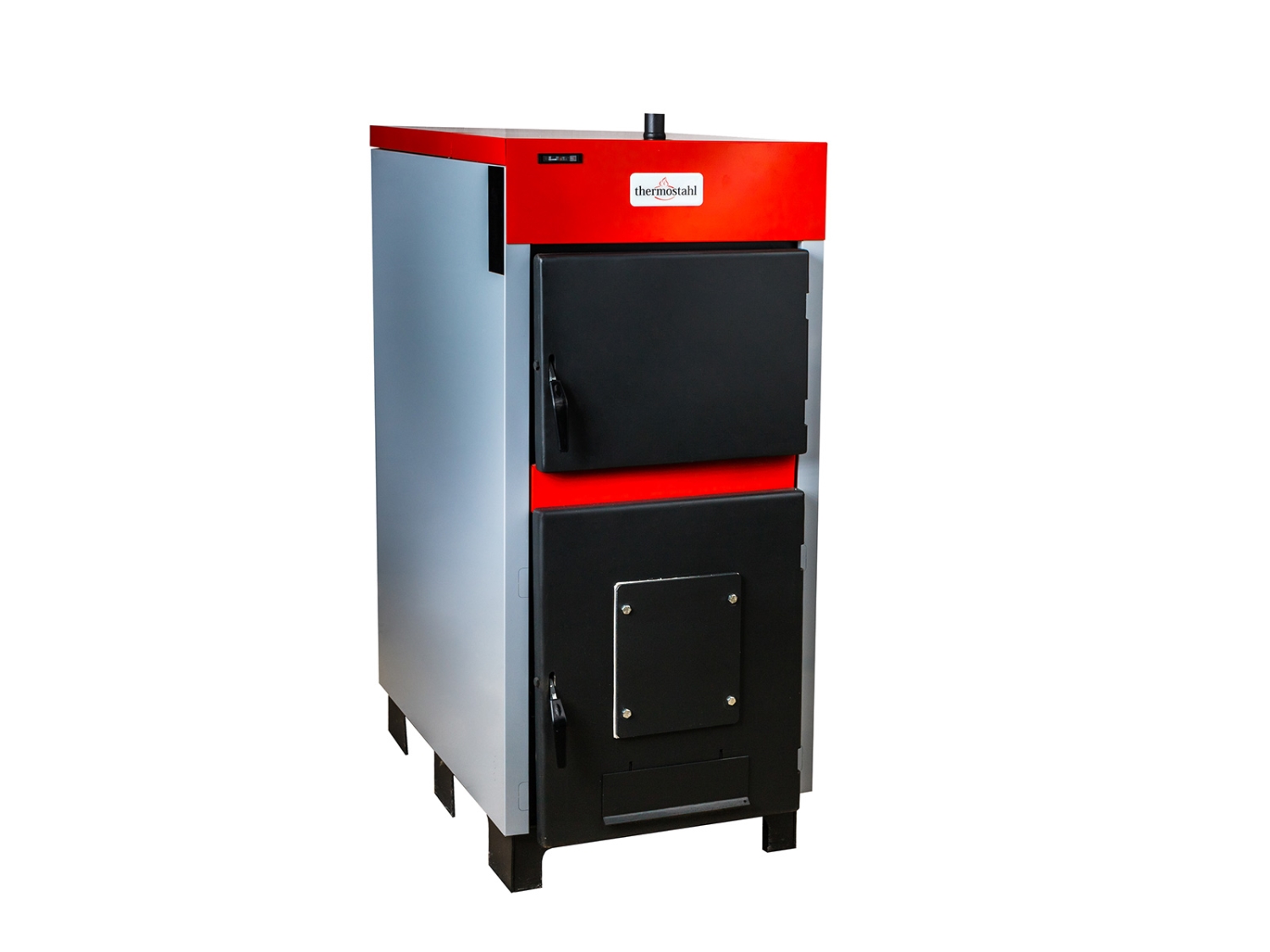 CAZAN CU FUNCTIONARE PE COMBUSTIBIL SOLID ECOWOOD STANDARD 30 KW 1