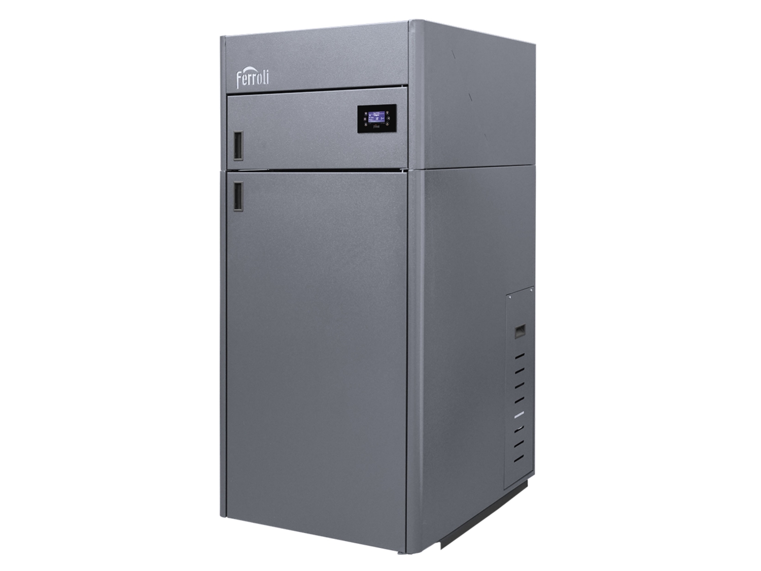 CAZAN DIN OTEL PE PELETI FERROLI BIOPELLET COMPACT 50 1