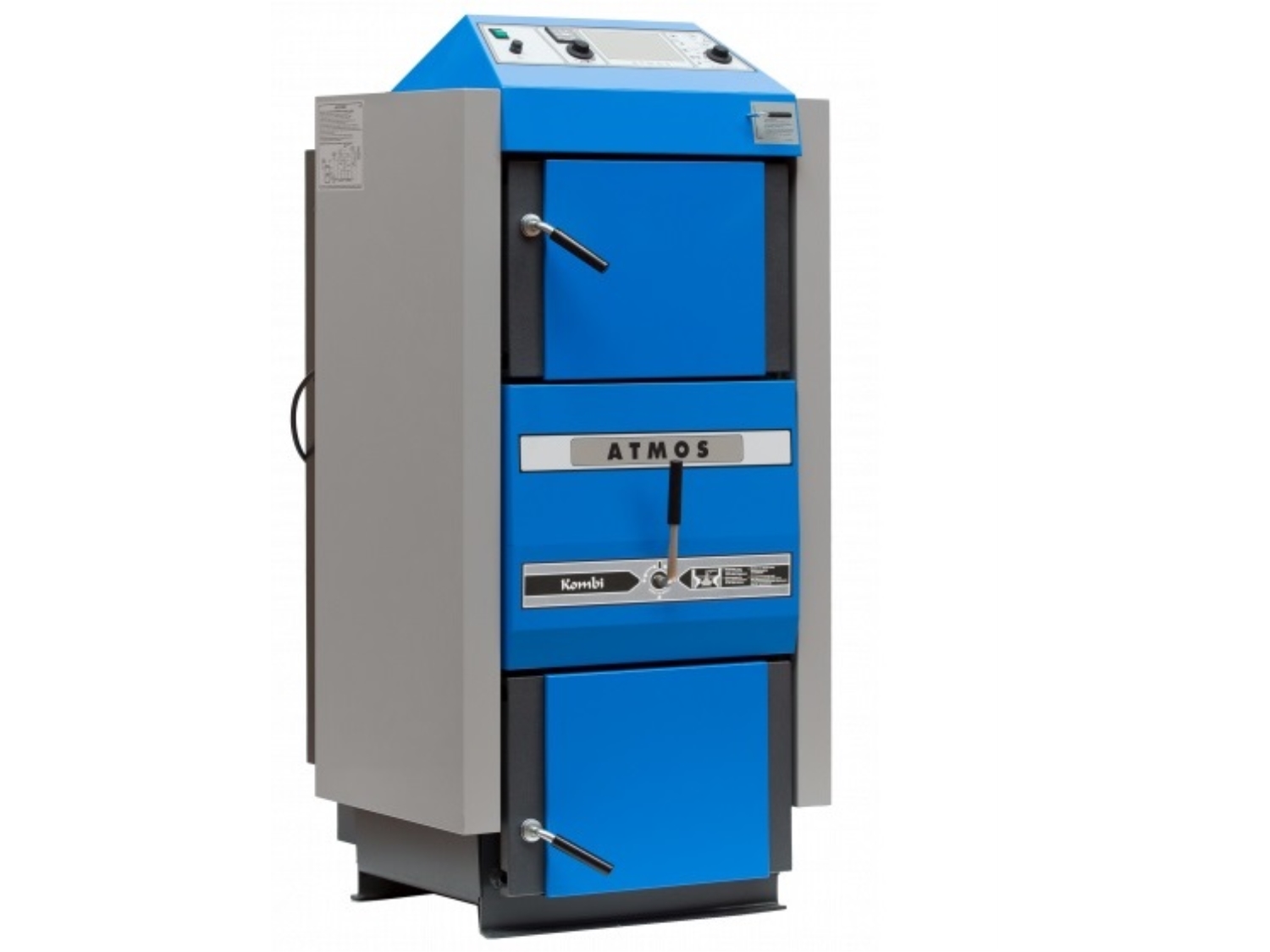 CAZAN PE LEMN SI CARBUNE CU GAZEIFICARE ATMOS C 32 ST - 32 KW 2