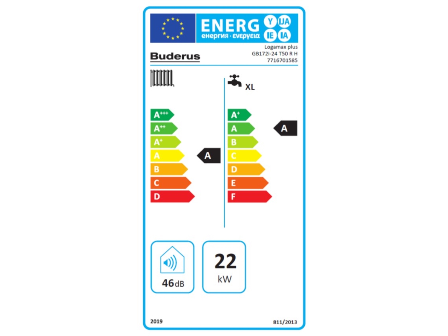 CENTRALA TERMICA BUDERUS LOGAMAX PLUS GB172 - 24 I T50 2