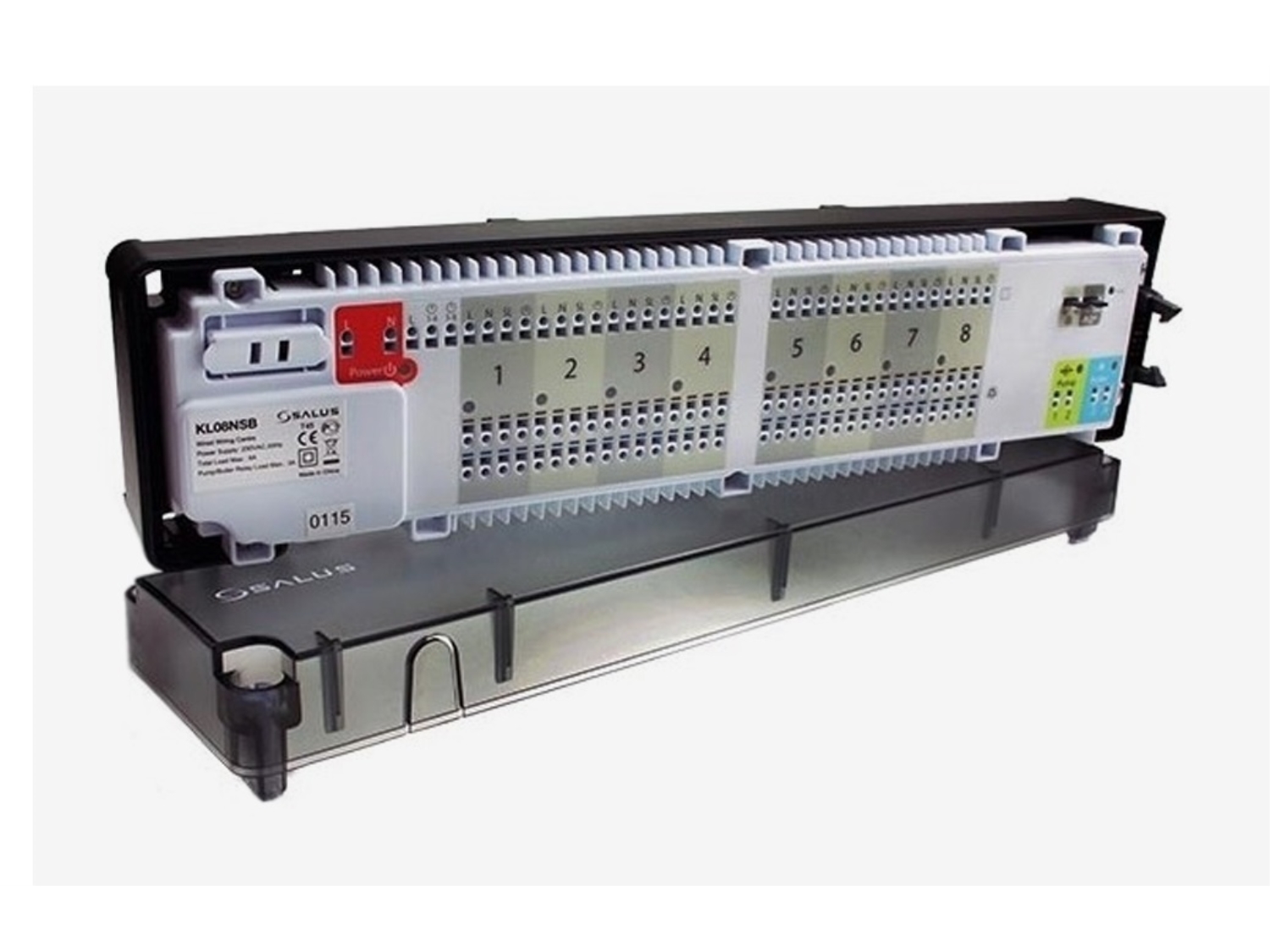 CENTRU DE COMANDA 8 ZONE MODUL CONTROL POMPA SI CENTRALA SALUS KL08NSB 1