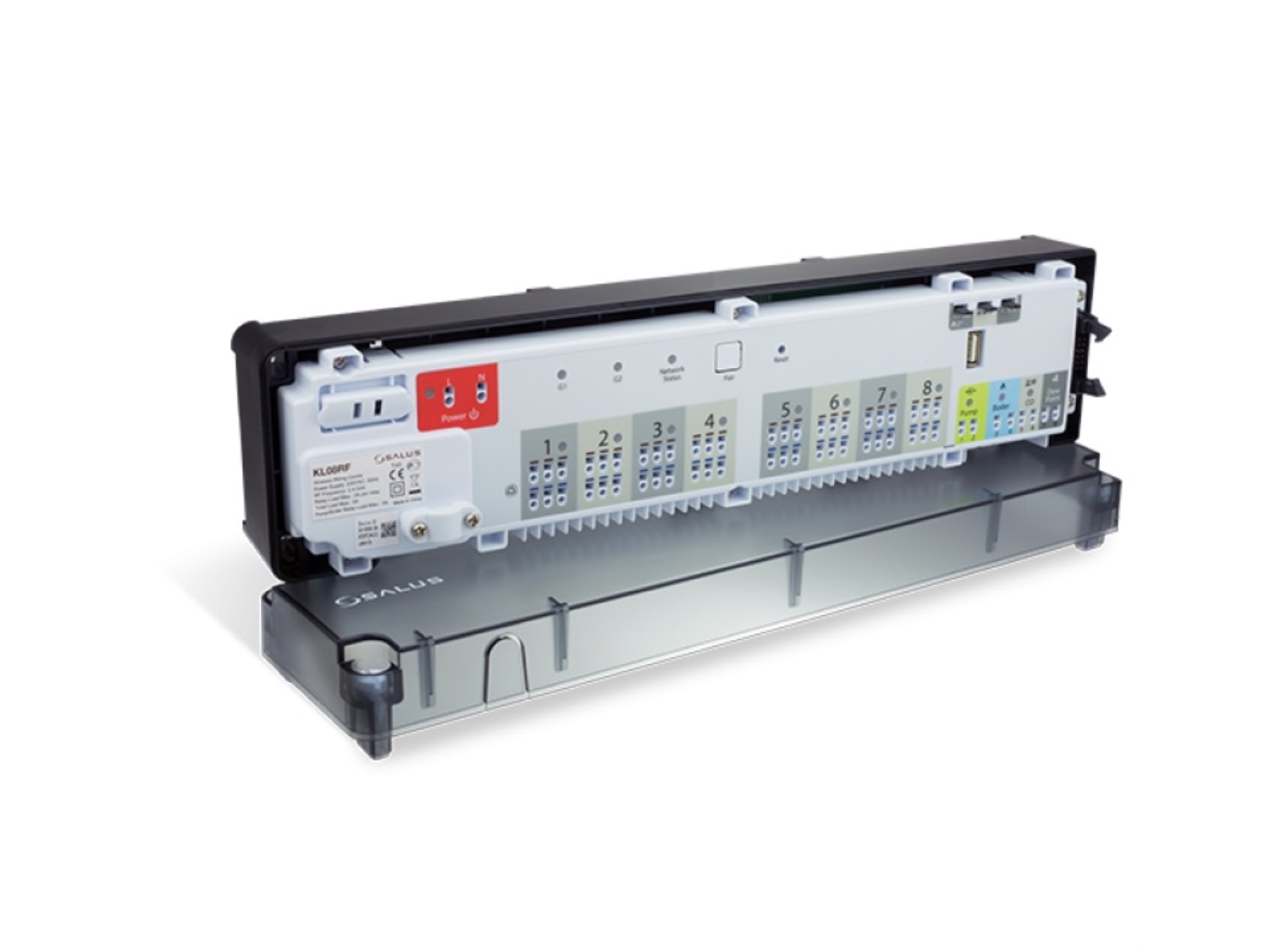CENTRU DE COMANDA SALUS WHIRLESS CU 8 ZONE KL08RF 1