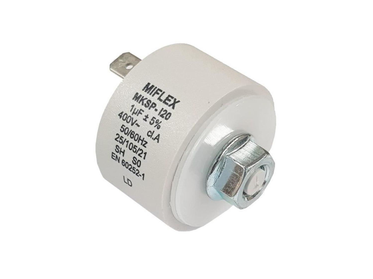CONDENSATOR PENTRU VENTILATOR DE EVACUARE CAZAN ATMOS - UCJ4C52 - 1 UF 1