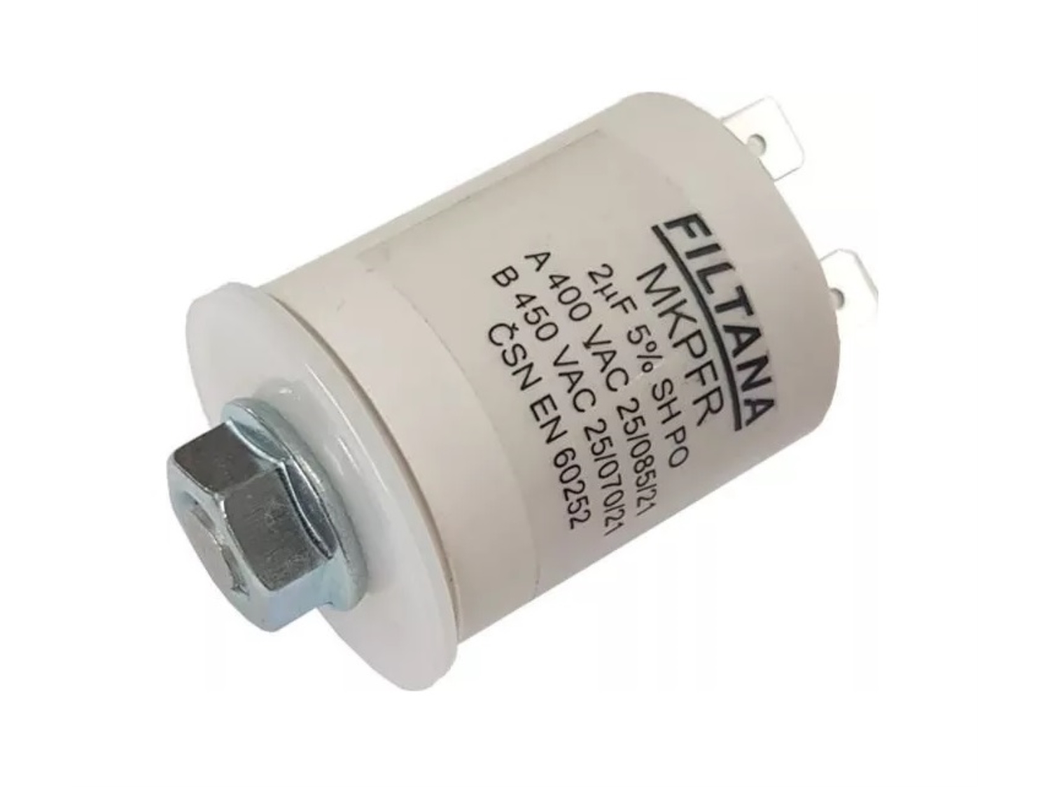 CONDENSATOR PENTRU VENTILATOR DE EVACUARE CAZAN ATMOS - UCJ4C82 - 2 UF 1