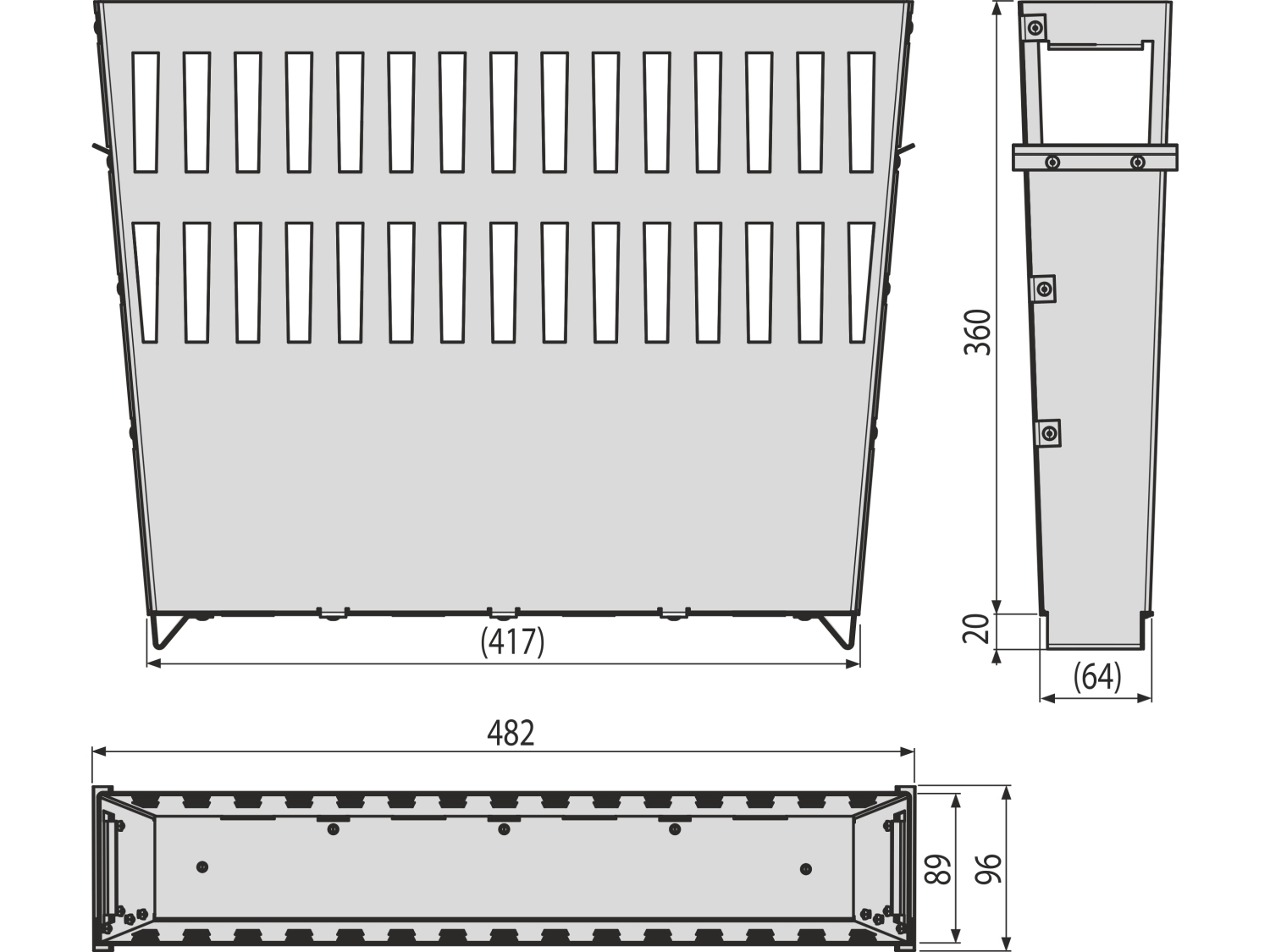 COS DIN OTEL GALVANIZAT PENTRU CAPTAREA MURDARIEI - AVZ-P013 2