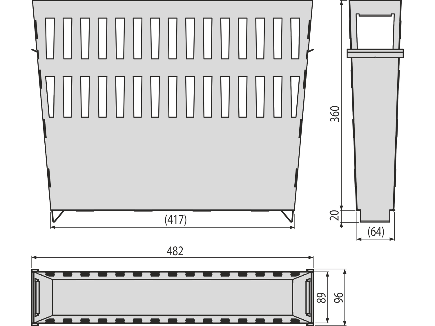 COS DIN OTEL INOXIDABIL PENTRU CAPTAREA MURDARIEI - AVZ-P012 2