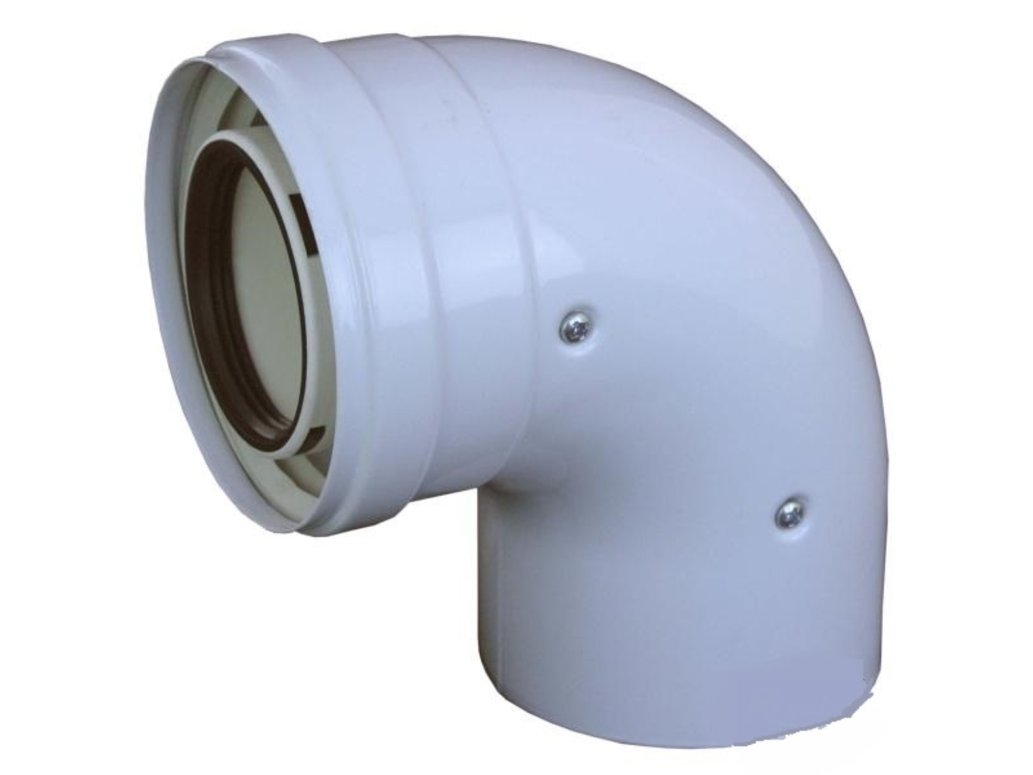 COT COAXIAL EVACUARE GAZE ARSE CONDENSATIE D=60/100 - 90 GRADE 2