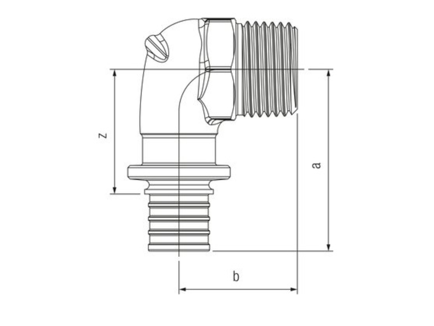 COT CU FILET EXTERIOR RAUTITAN RX 25 X 3/4 2