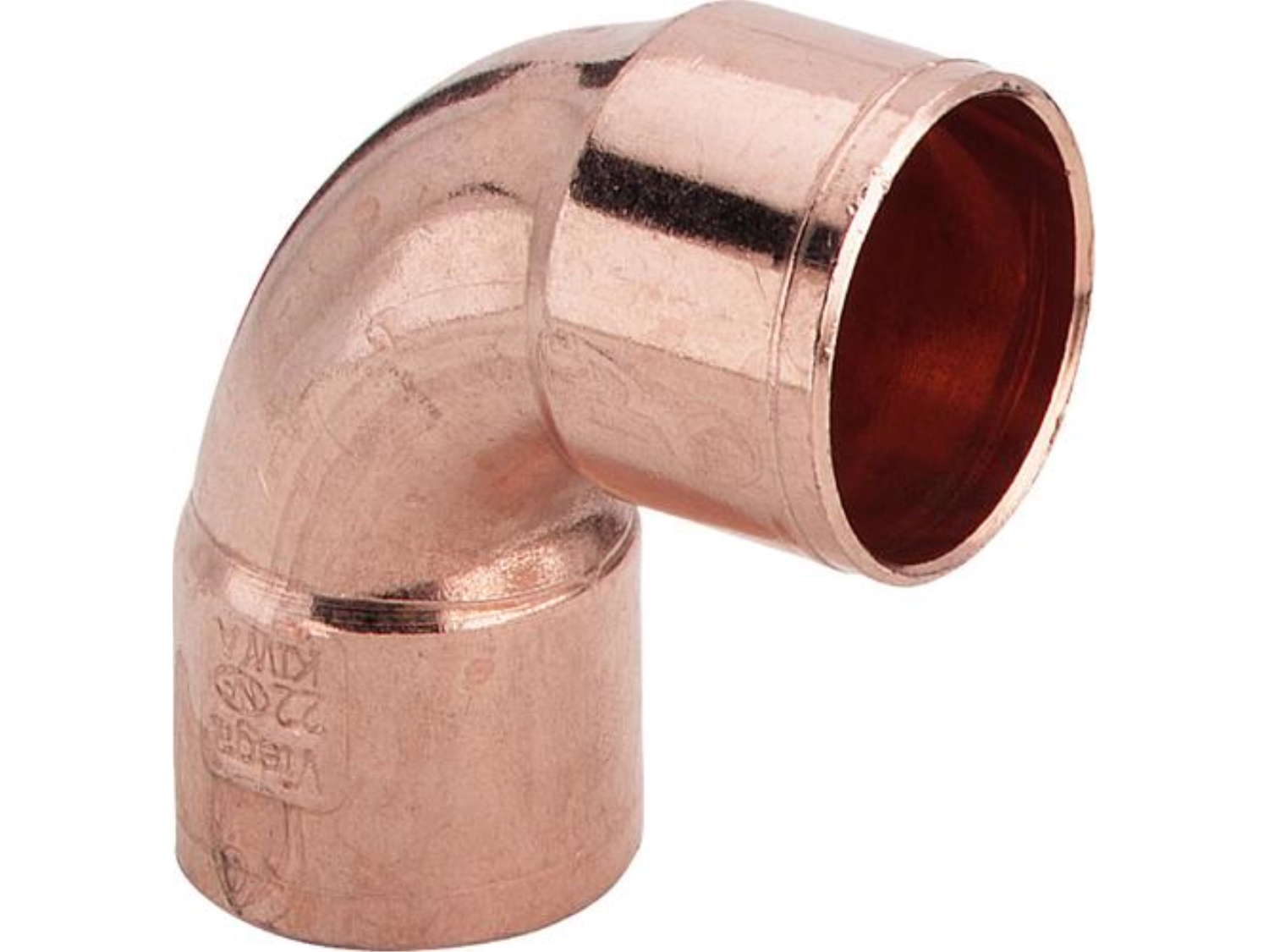 COT CUPRU VIEGA 90° INTERIOR - INTERIOR D 28 2