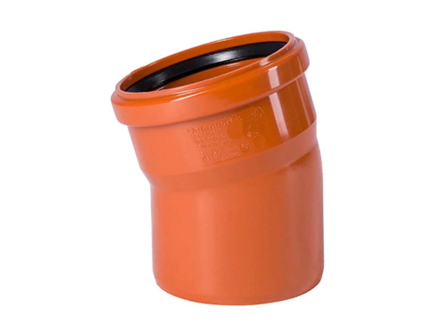 COT PVC CANALIZARE EXTERIOARA LA 15° D=160 1