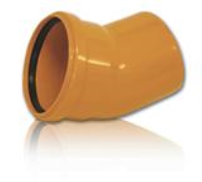 COT PVC CANALIZARE EXTERIOARA LA 30° D=160 1