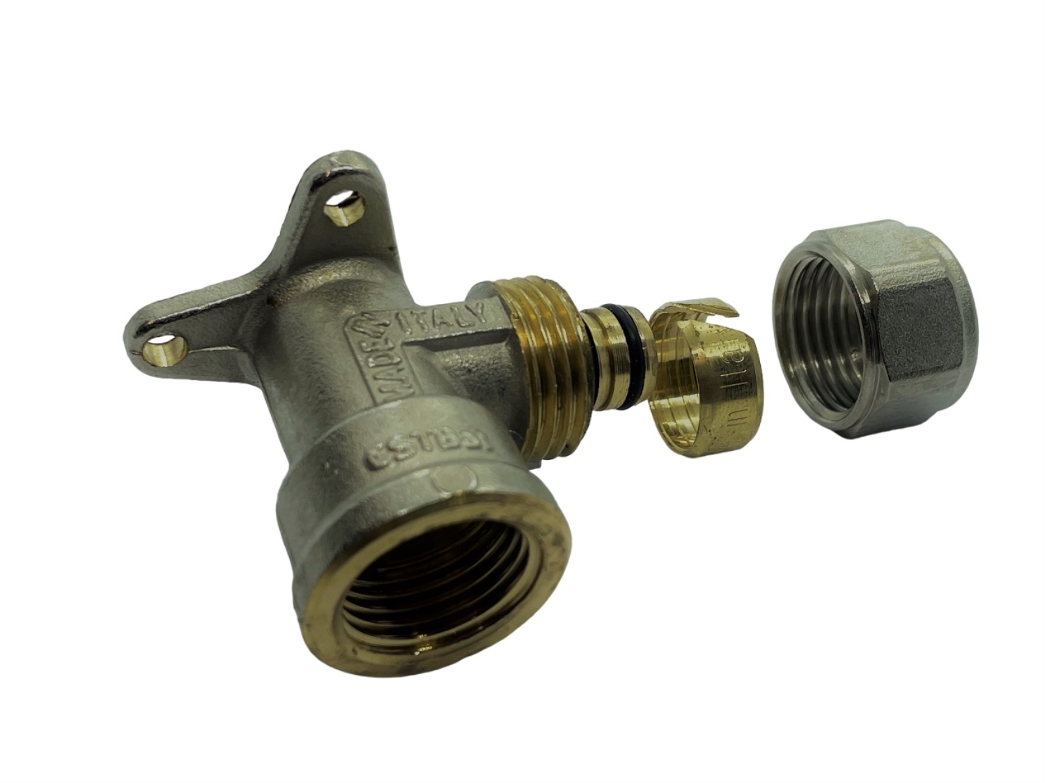 COT RACORD PERETE PENTRU TEAVA MULTISTRAT 16 X 1/2 F.I. 2