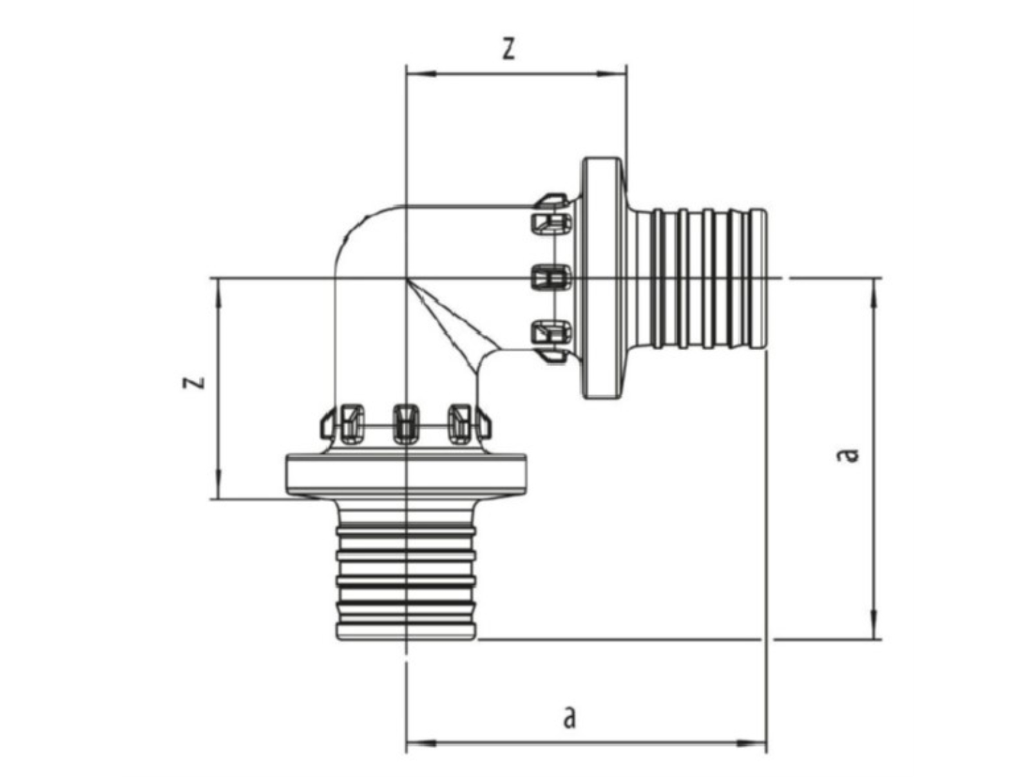 COT RAUTITAN PX DN 32 LA 90° 2
