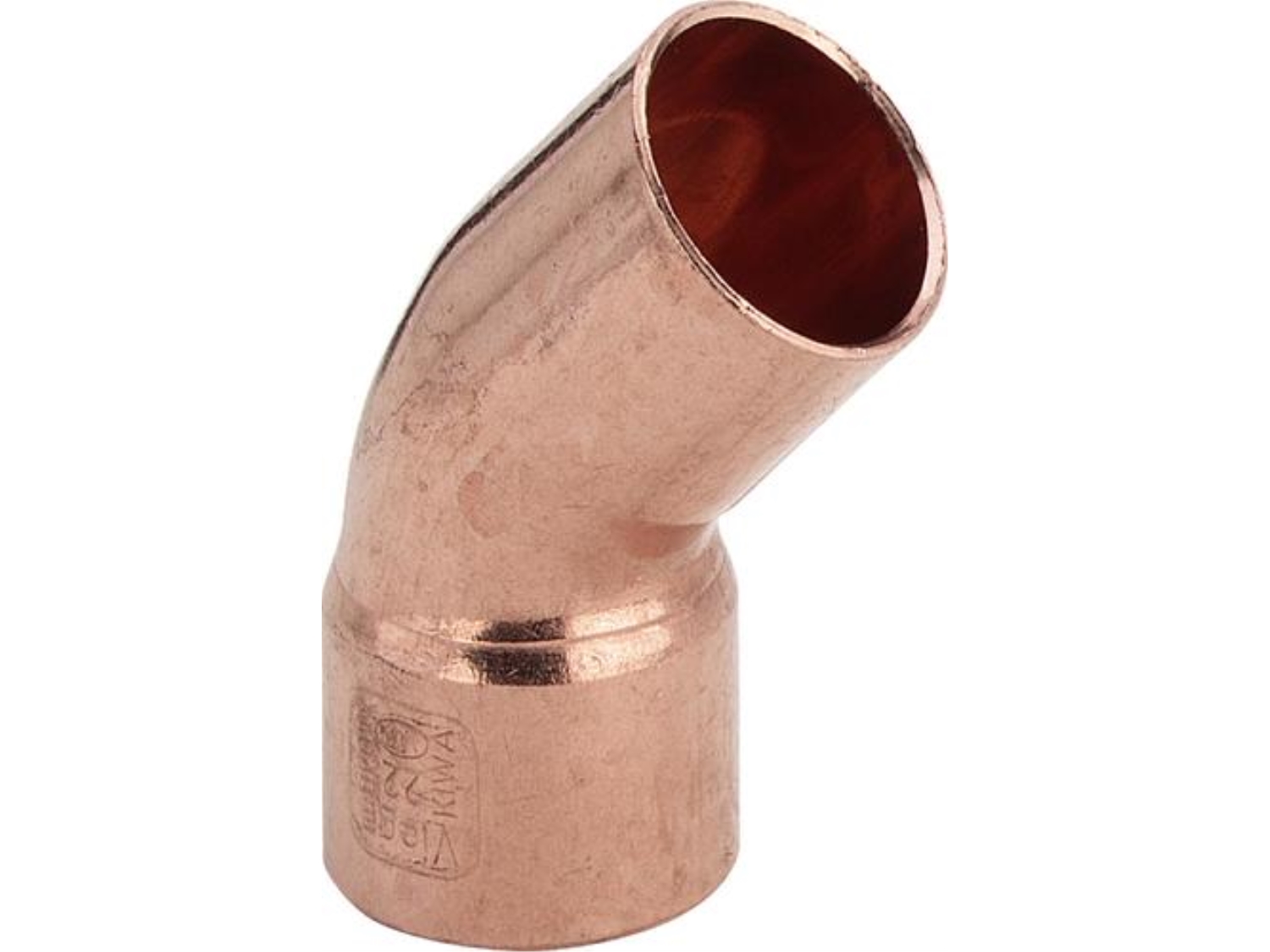 CURBA CUPRU VIEGA 45° INTERIOR - EXTERIOR D 28 1