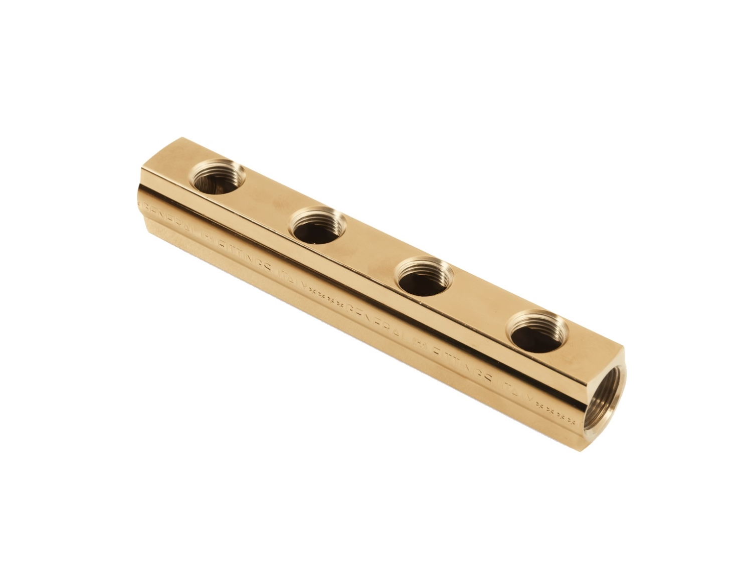 DISTRIBUITOR BARA DIN ALAMA CU 9 CIRCUITE - 1" X 1/2" 2