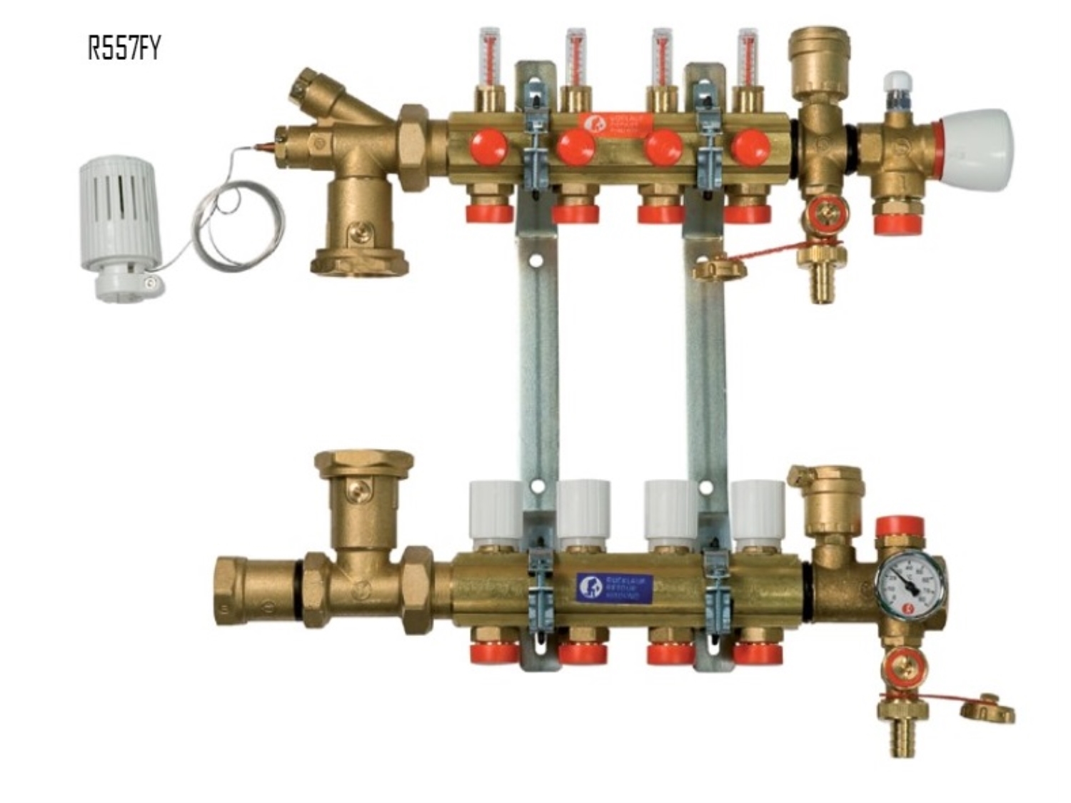 DISTRIBUITOR COLECTOR INCALZIRE IN PARDOSEALA - R557FY004 - 4 CIRCUITE 1
