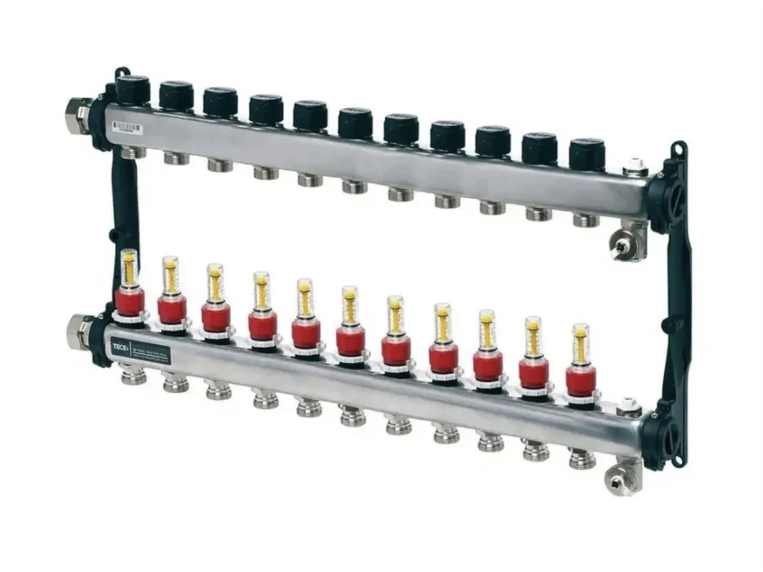 DISTRIBUITOR INOX CU DEBITMETRE TECEFLOOR SLQ 3/4 X1 - 11 CAI 1