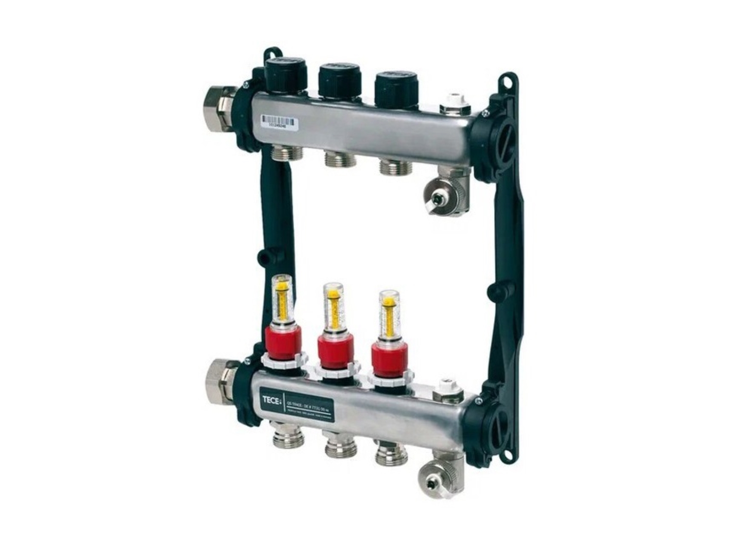 DISTRIBUITOR INOX CU DEBITMETRE TECEFLOOR SLQ 3/4 X1 - 3 CAI 1