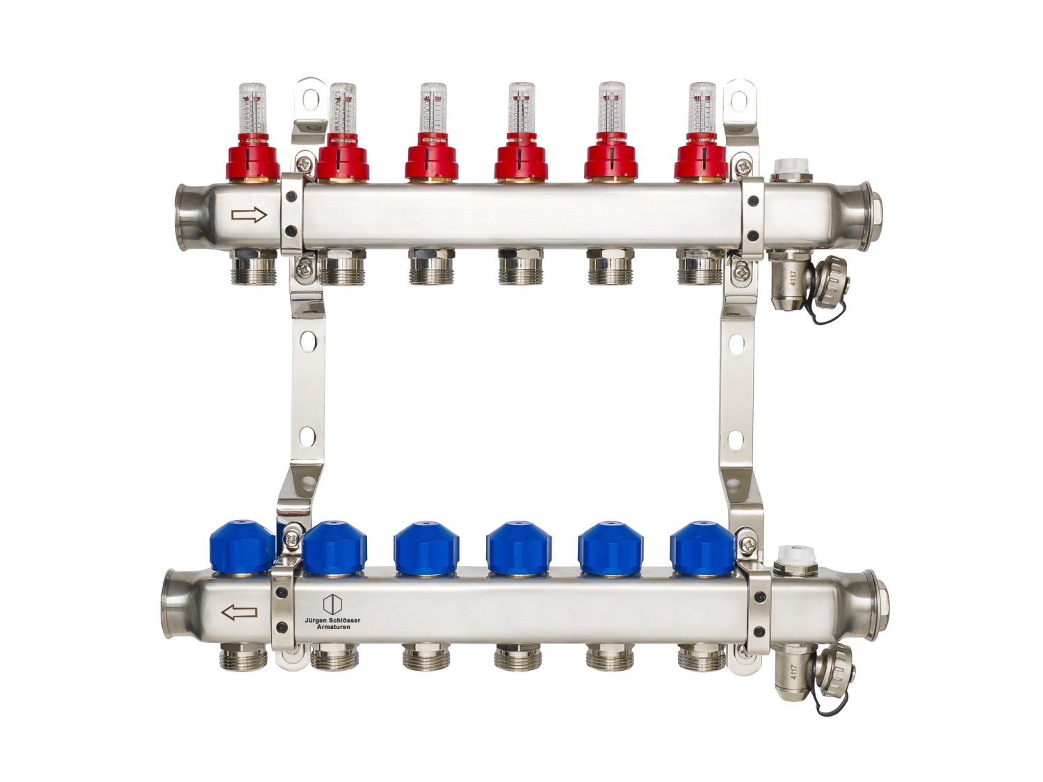 DISTRIBUITOR INOX INCALZIRE IN PARDOSEALA JURGEN SCHLOSSER 3 CIRCUITE 1