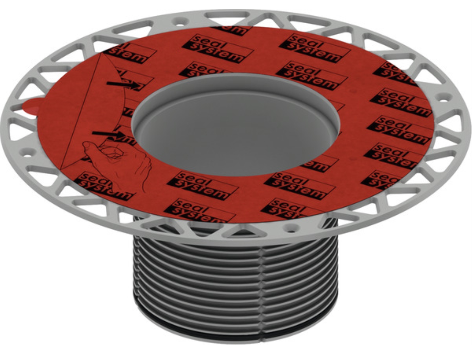 ELEMENT DE INALTARE TECEDRAINPOINT S CU FLANSA UNIVERSALA SEAL SYSTEM 1