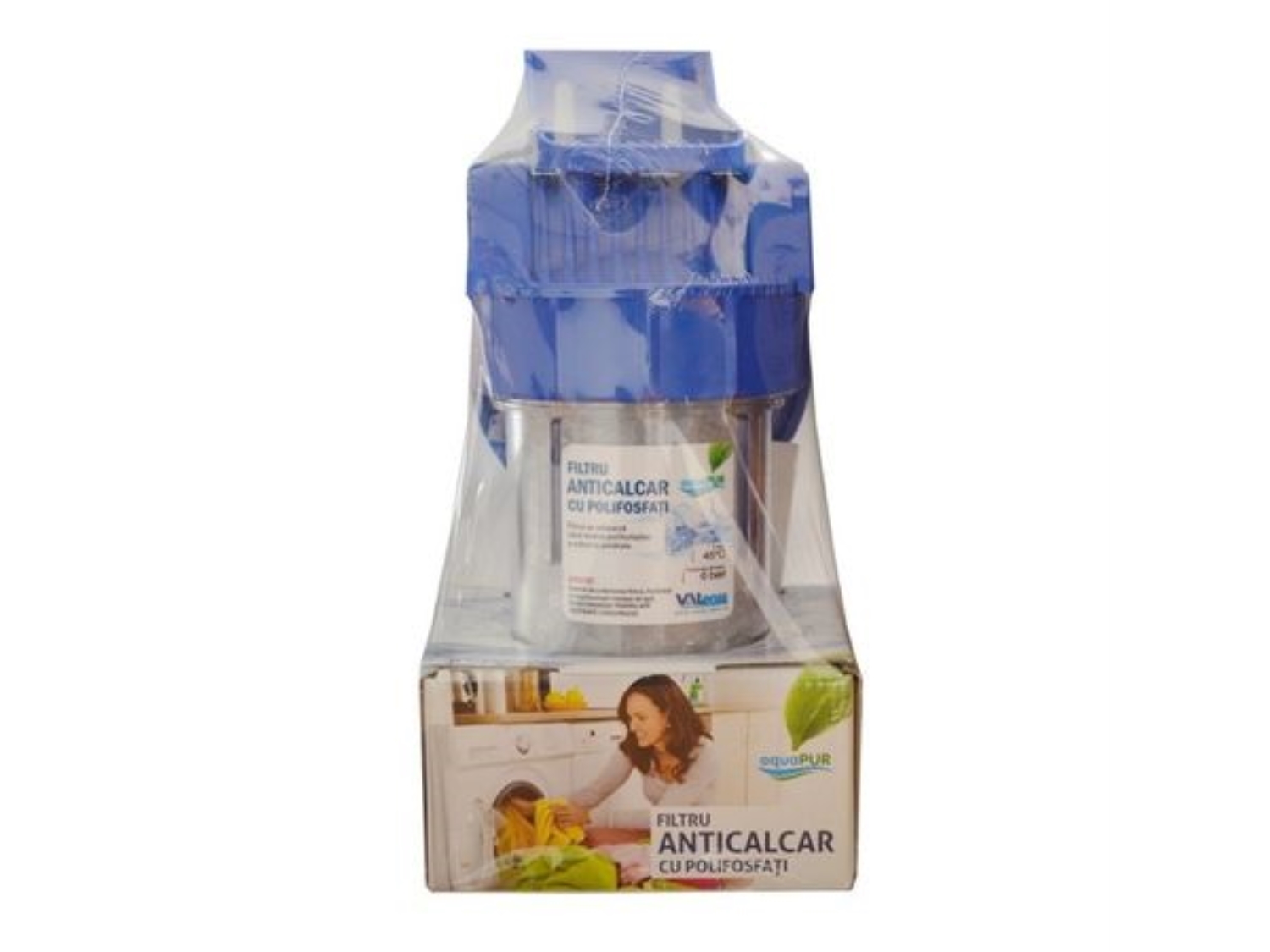 FILTRU AQUAPUR ANTICALCAR 10' D - 1' CU POLIFOSFATI 2