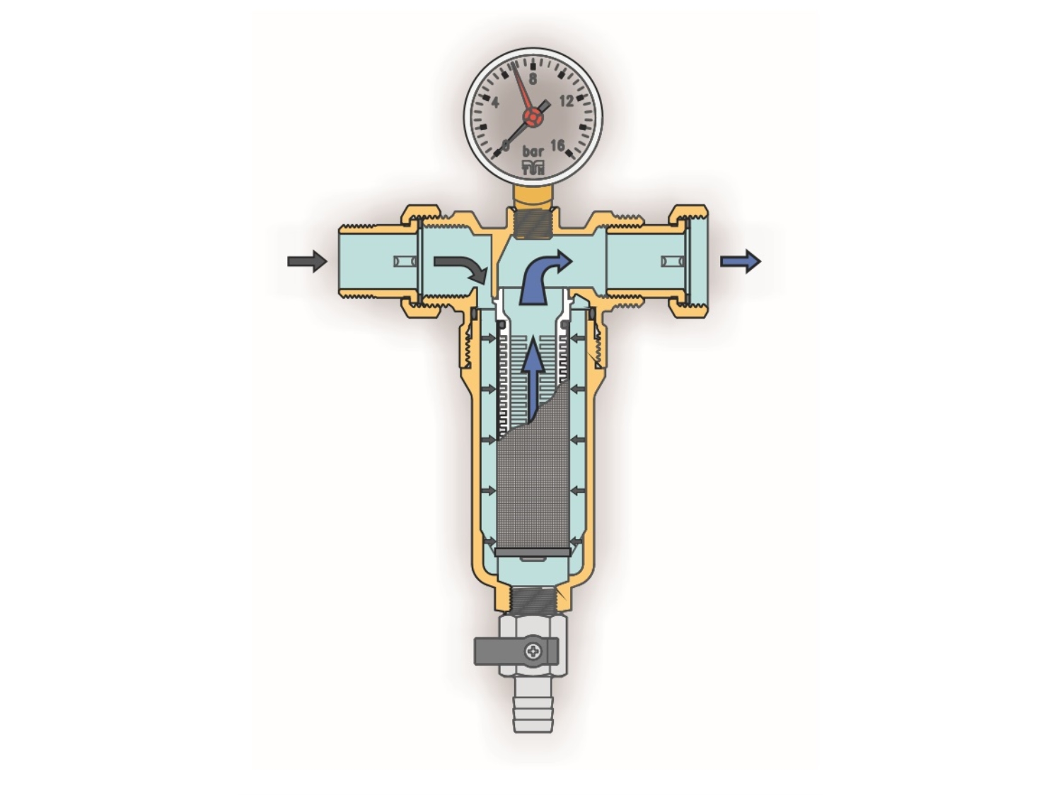 D=1/2' FILET EXTERIOR 1