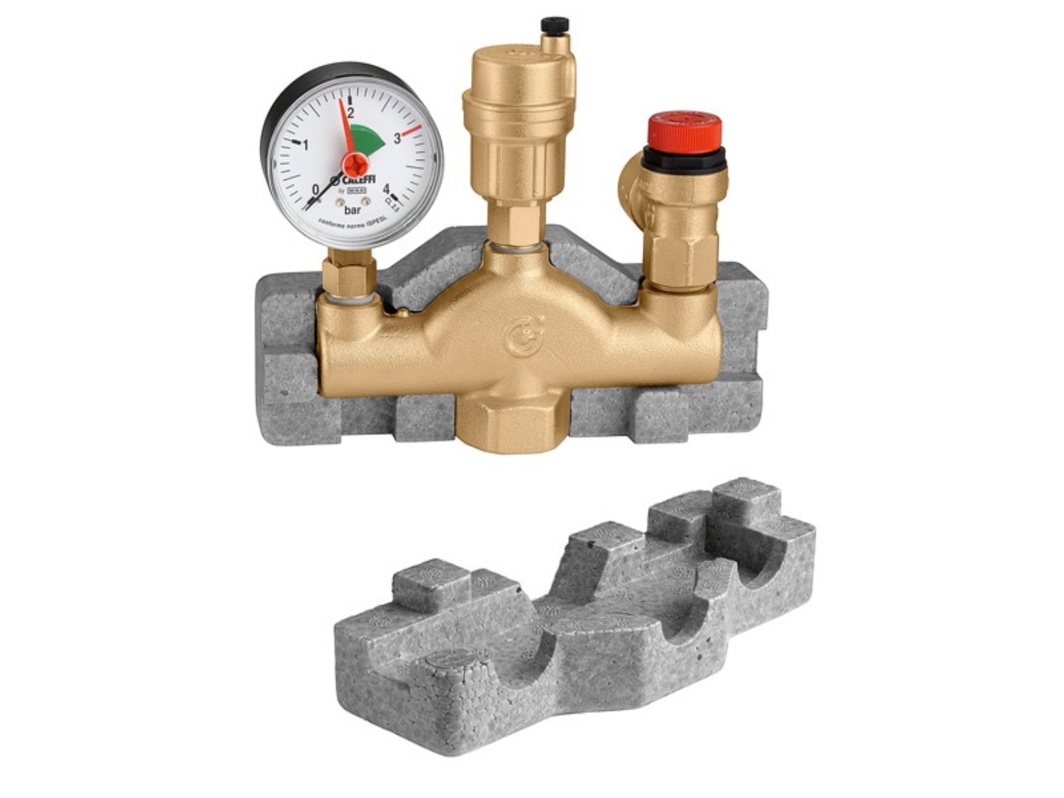 GRUP SIGURANTA COMPLET CALEFFI (SS-AA-M) PENTRU INSTALATII TERMICE 1