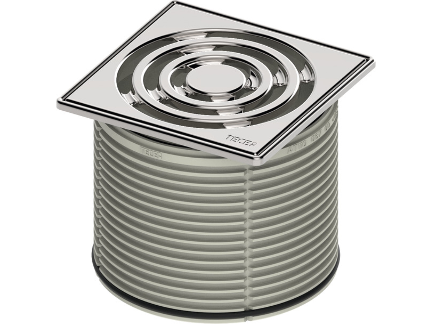 INALTATOR CU GRILA TECEDRAINPOINT S OTEL INOX