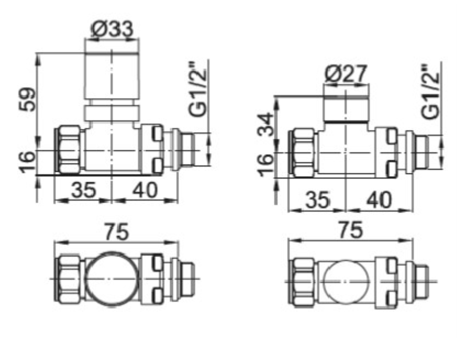 TERMOSTATABIL 1/2'