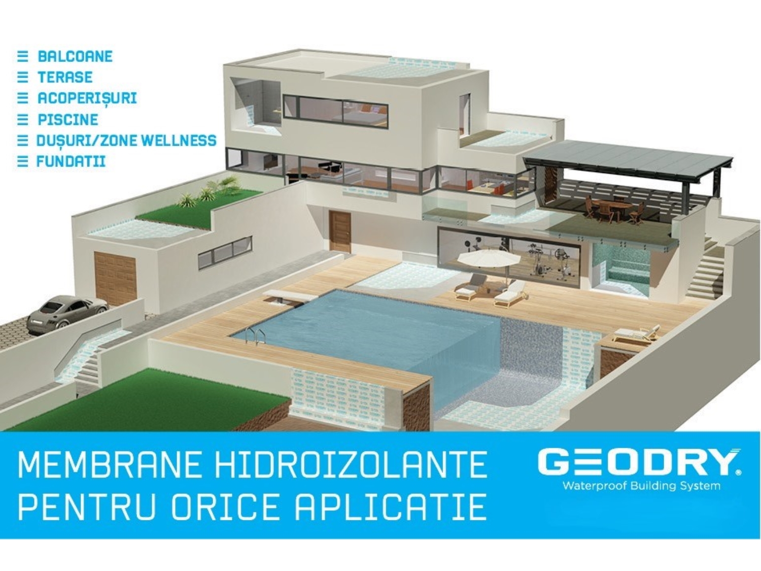 MEMBRANA HIDROIZOLANTA G-TEX ACTIVE (ROLA 6 MP) 2