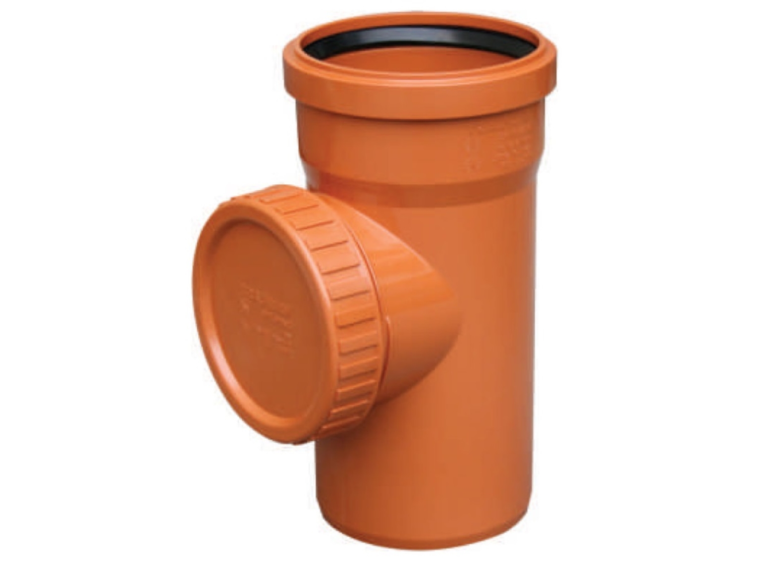 PIESA INSPECTIE PVC CANALIZARE EXTERIOARA D 110 MM 1