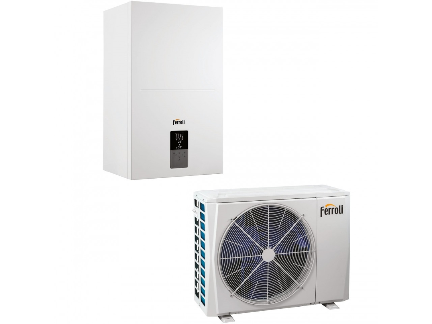 POMPA DE CALDURA SPLIT FERROLI OMNIA S 3.2 HI3 10 - 10 KW 2