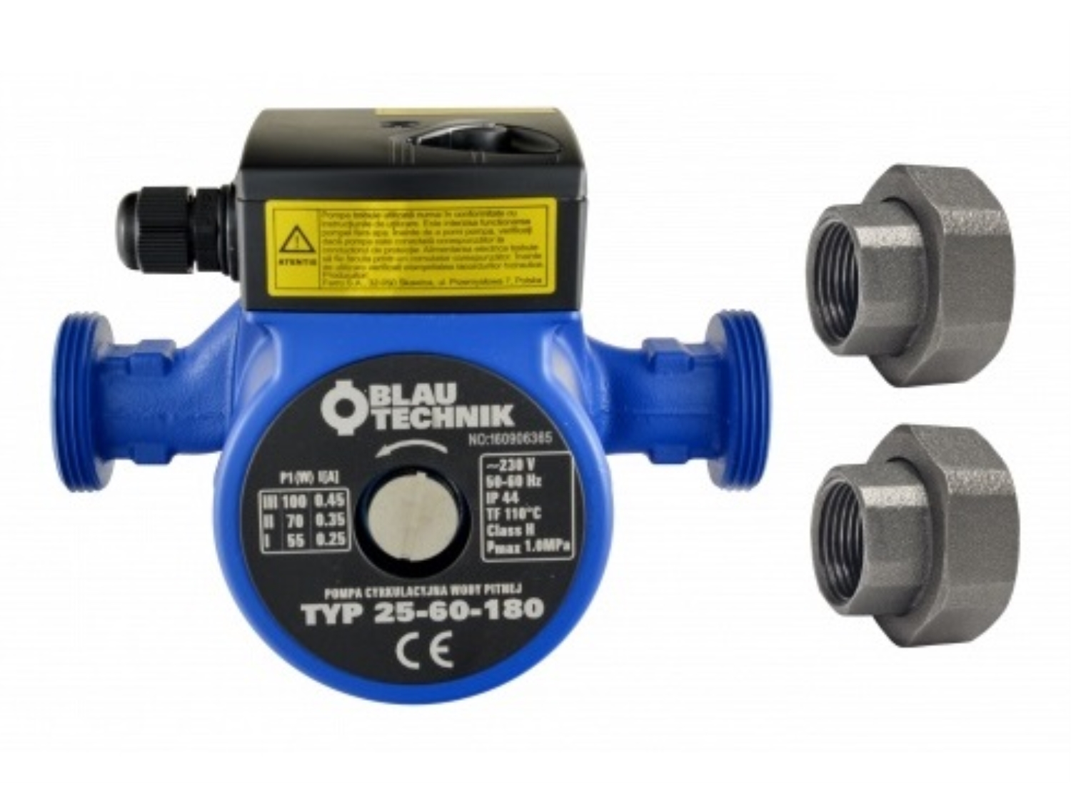 POMPA DE CIRCULATIE BLAUTECHNIK 25/60-180