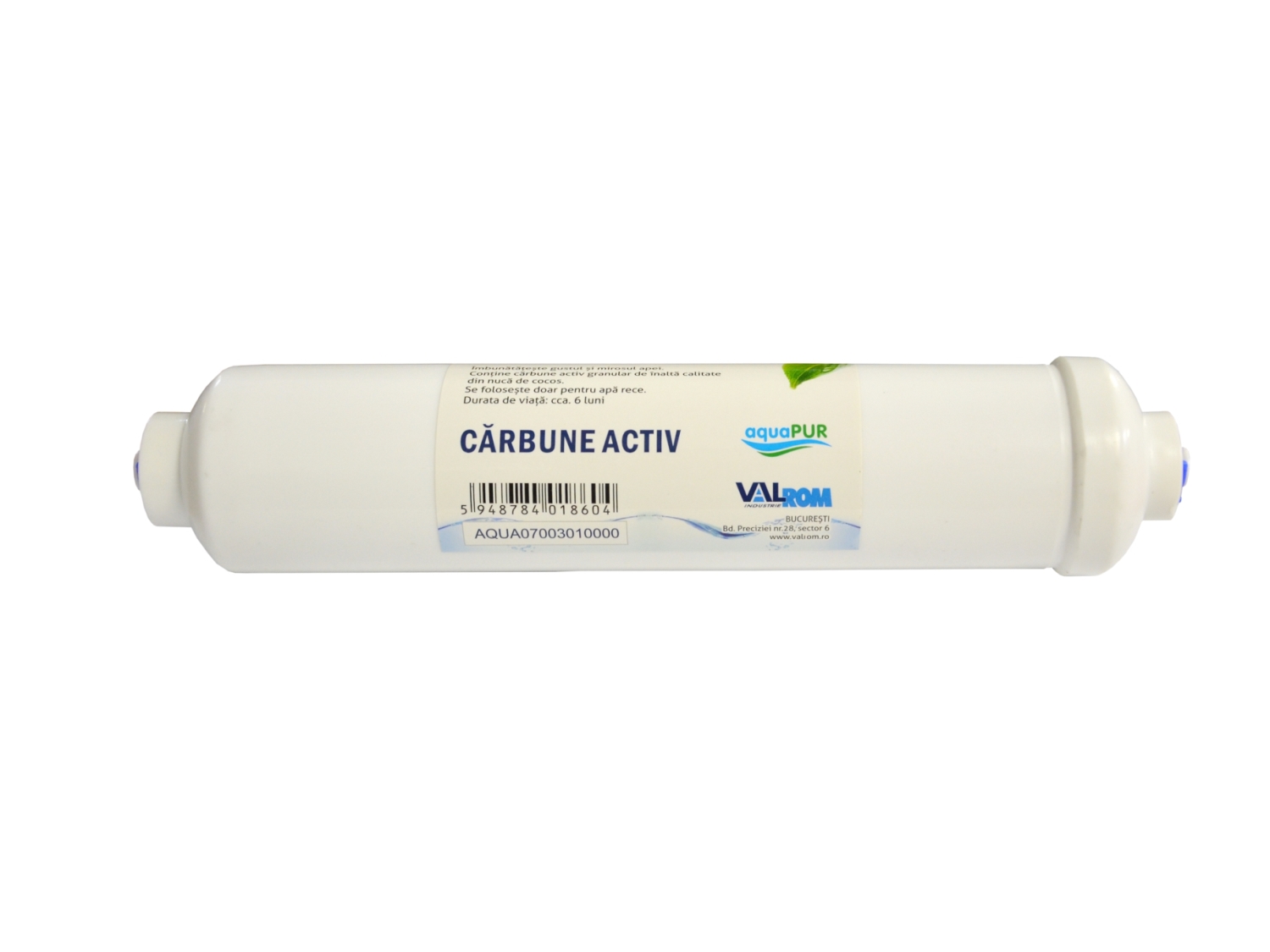 POSTCARTUS QUICK CARBUNE ACTIV PENTRU STATIE OSMOZA INVERSA AQUAPUR 1