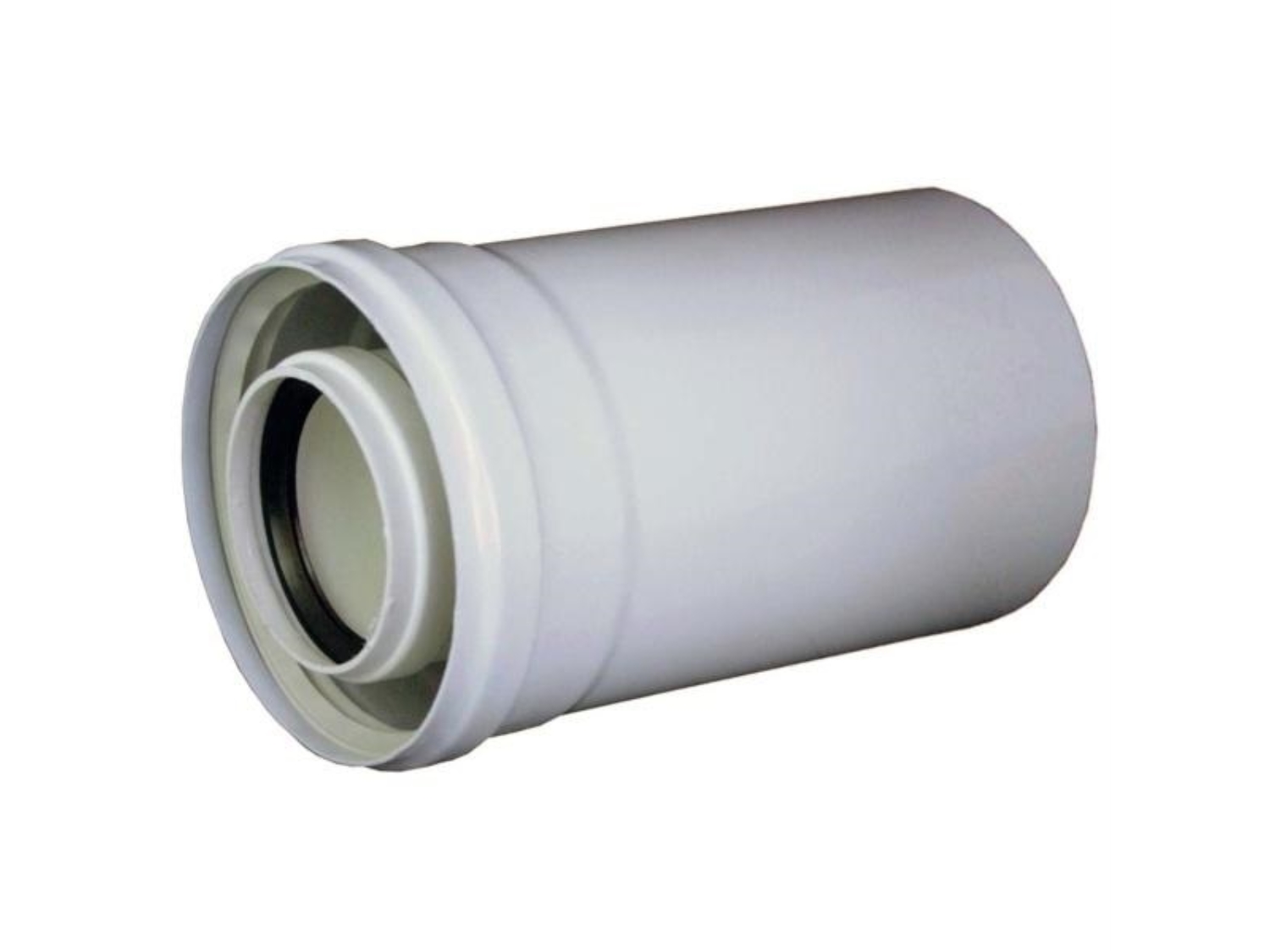 PRELUNGIRE COAXIALA EVACUARE GAZE ARSE CONDENSATIE D60/100 L=250 MM 1