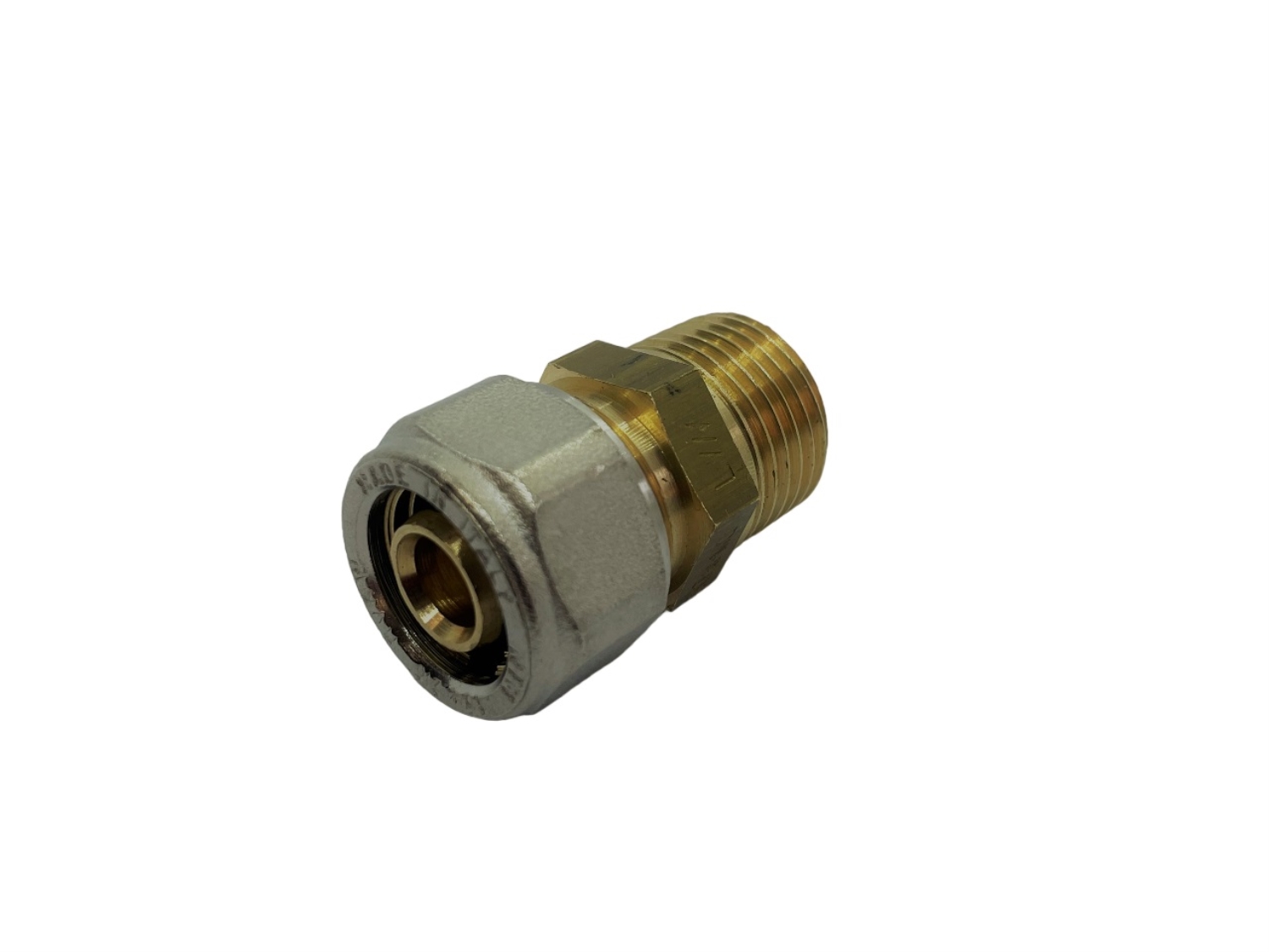 RACORD DREPT PENTRU TEAVA MULTISTRAT 16 X 1/2 F.E. 1