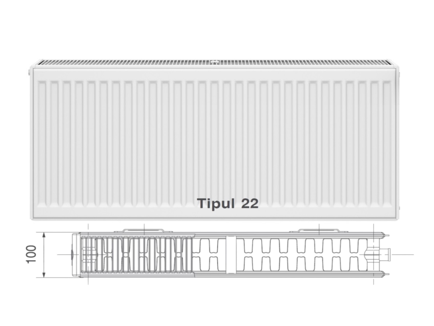 RADIATOR KORADO 22K400/2000 2