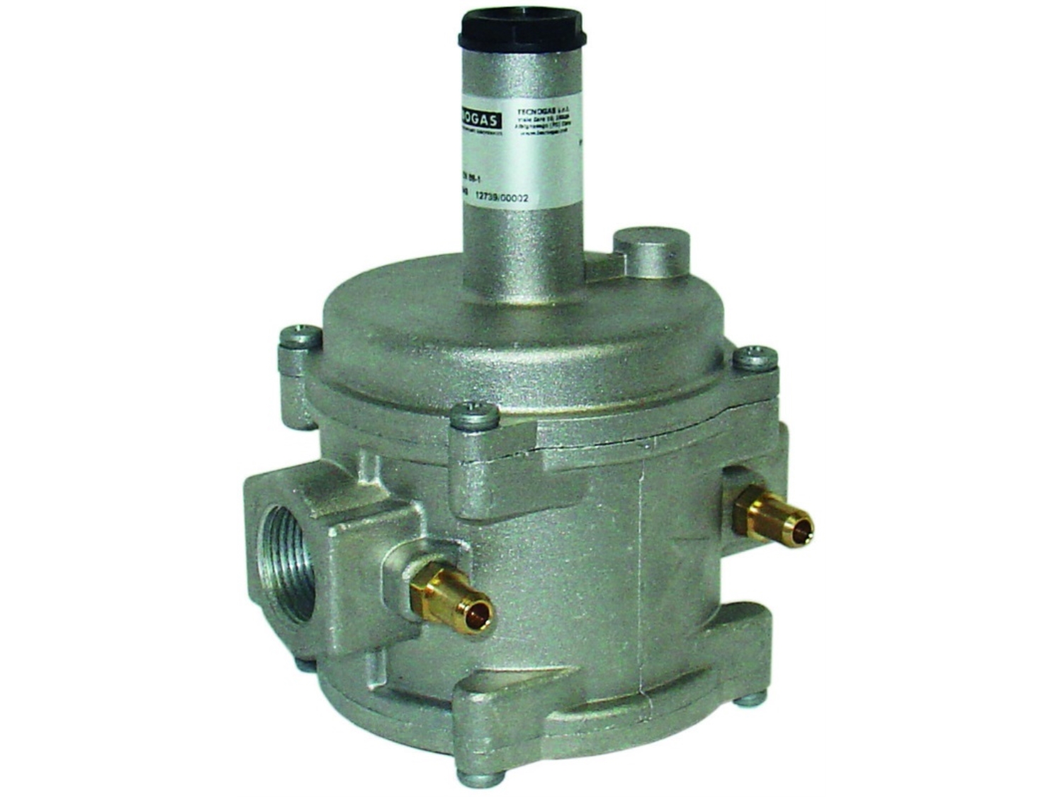 REGULATOR DE GAZ CU FILTRU SI MEMBRANA DUBLA TECNOGAS FRG/2MT - 1' 2