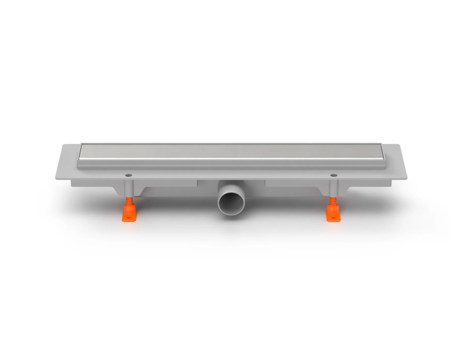 RIGOLA DE DUS KLASIC/FLOOR CU GRATAR DE OTEL 450 MM 1