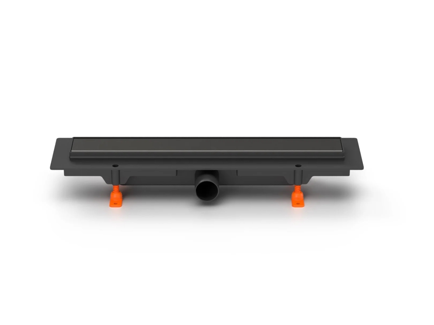 RIGOLA DE DUS KLASIC/FLOOR GRATAR OTEL INOXIDABIL - NEGRU MAT - 750 MM 1