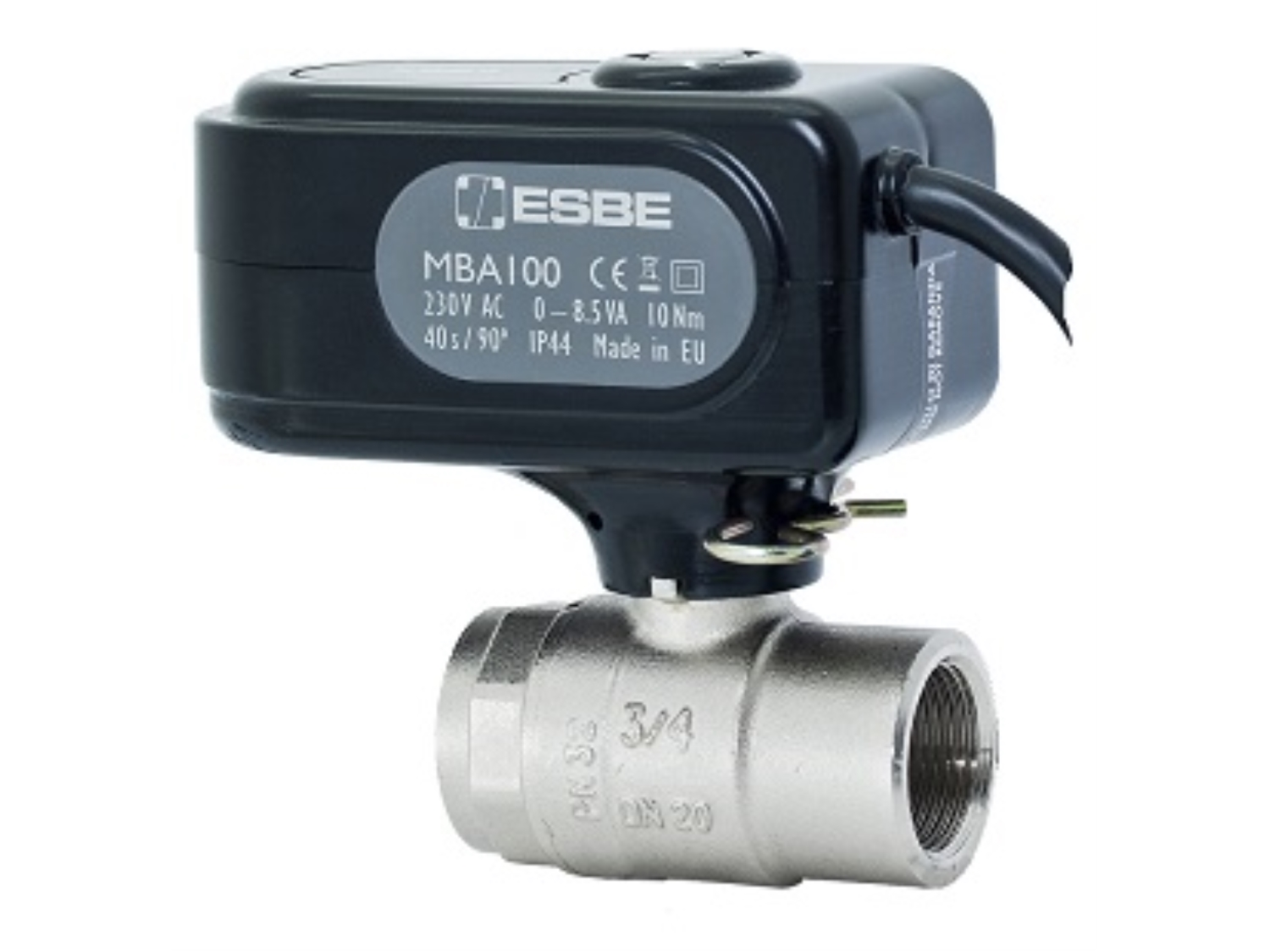 ROBINET CU BILA 2 CAI MOTORIZAT ESBE MBA 121 - 25 - 1' FF 1