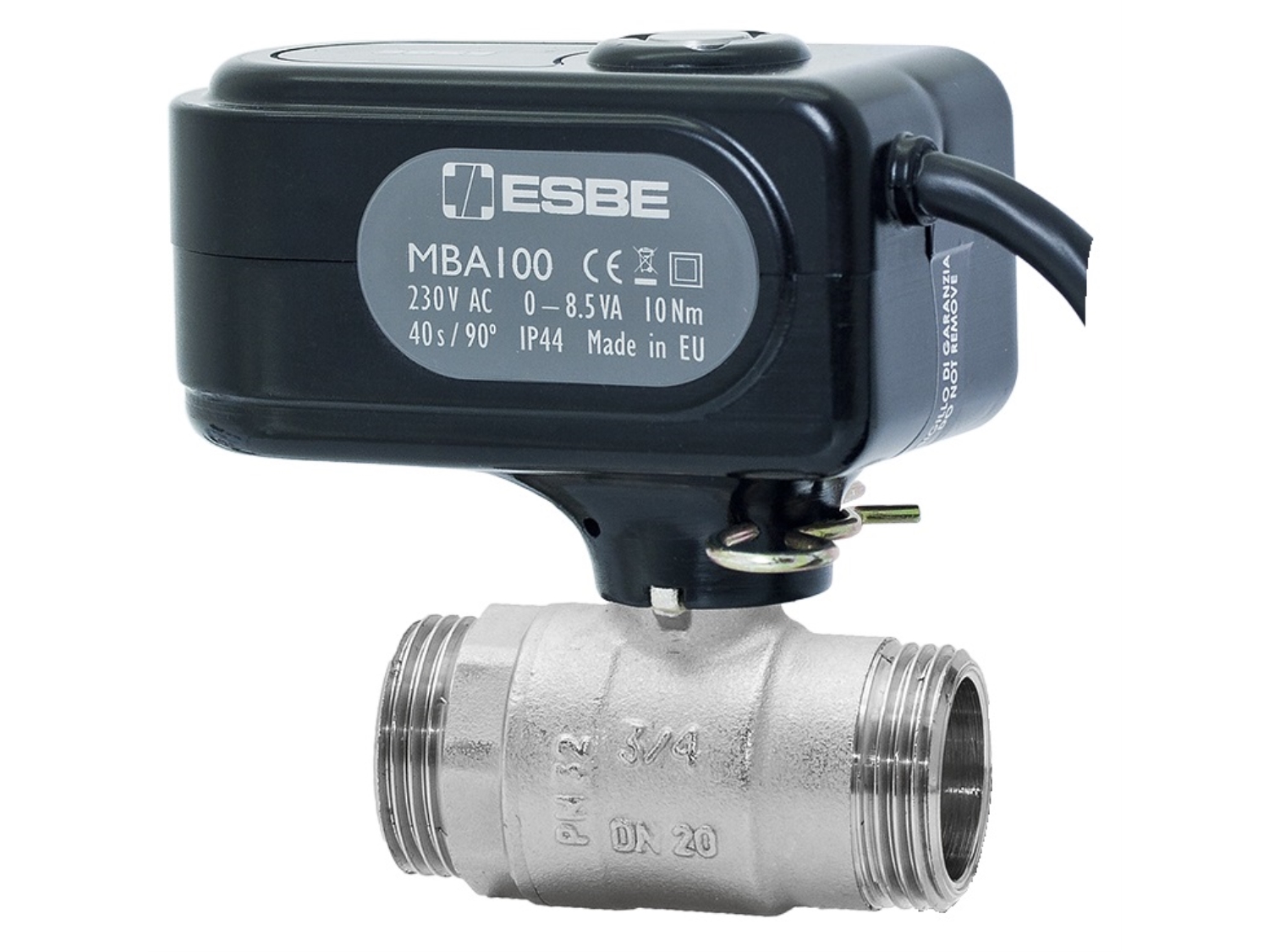 ROBINET CU BILA 2 CAI MOTORIZAT ESBE MBA 122 - 20 - 1' FE 1