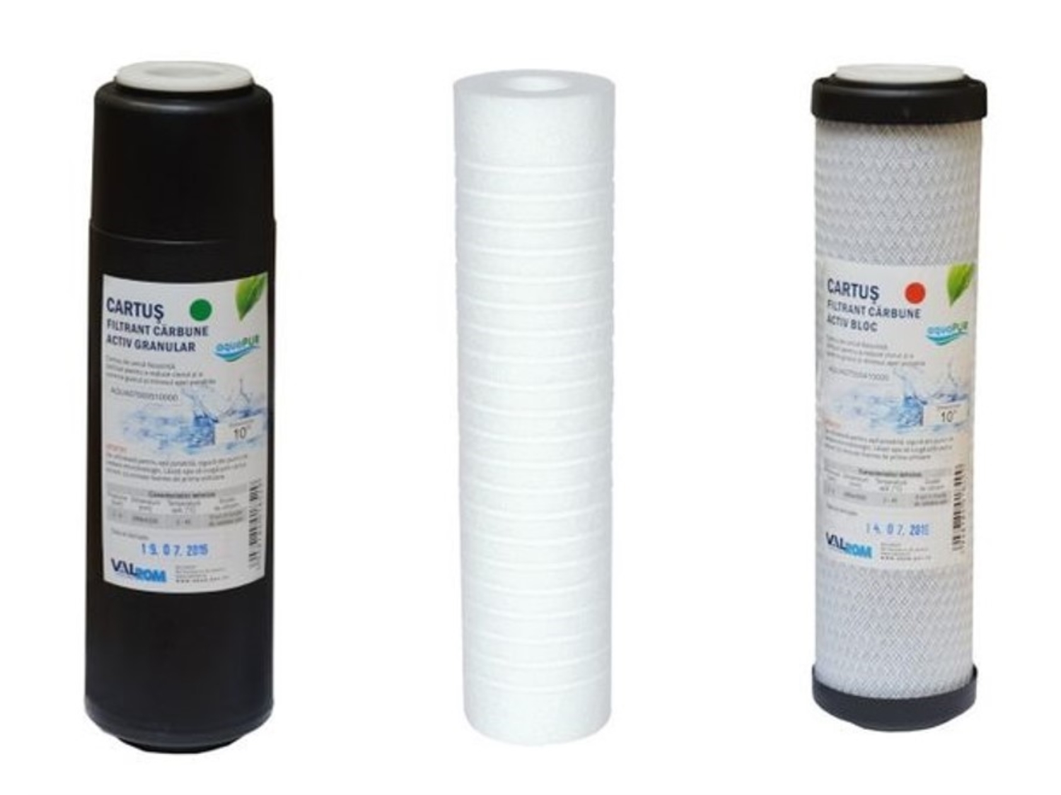 SET 3 CARTUSE FILTRANTE 10 PENTRU SISTEMUL DE FILTRARE PUR 3 2